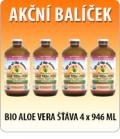 BIO ALOE VERA ���VA 4x946 ML Organic Aloe Vera Juice